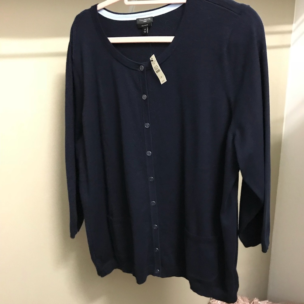 Blue Cardigan